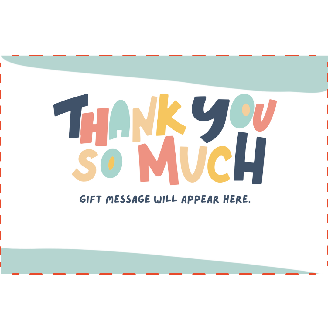 ADD ON ITEM | THANK YOU CARD-SnackBOX