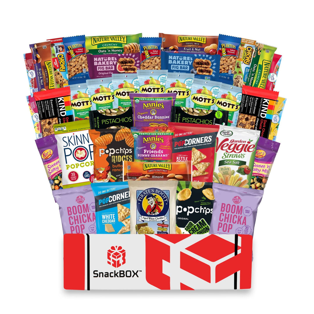 McLead SENDOSO | Healthy Snacks Assortment Care Package (40 Count) | McLead  SENDOSO